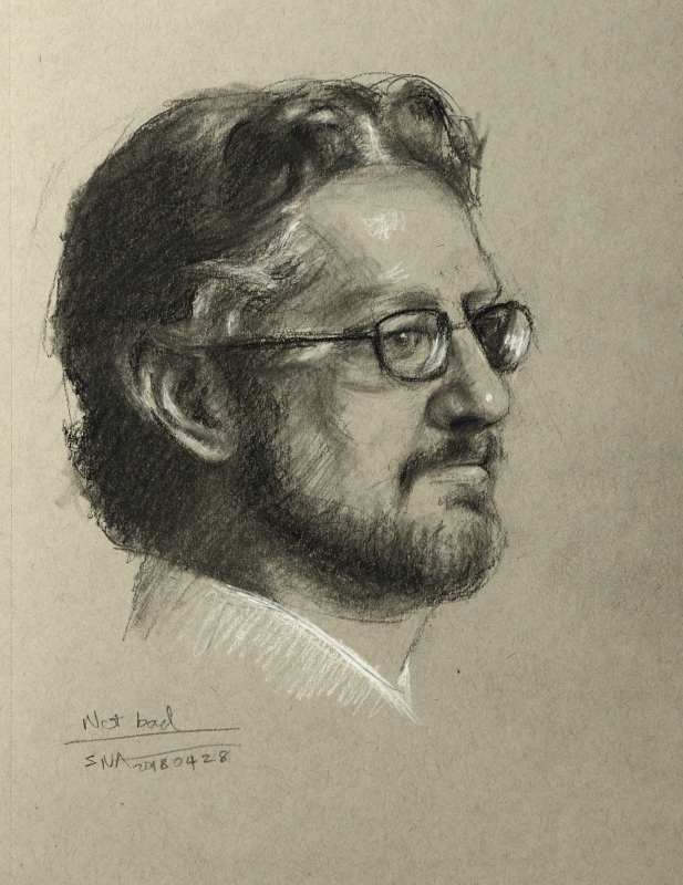 Portrait Workshop, June 2018 - Drawing
