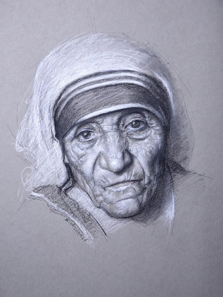 PS_SivanandaNyayapathi_St(Mother)Teressa_12x9in.jpg