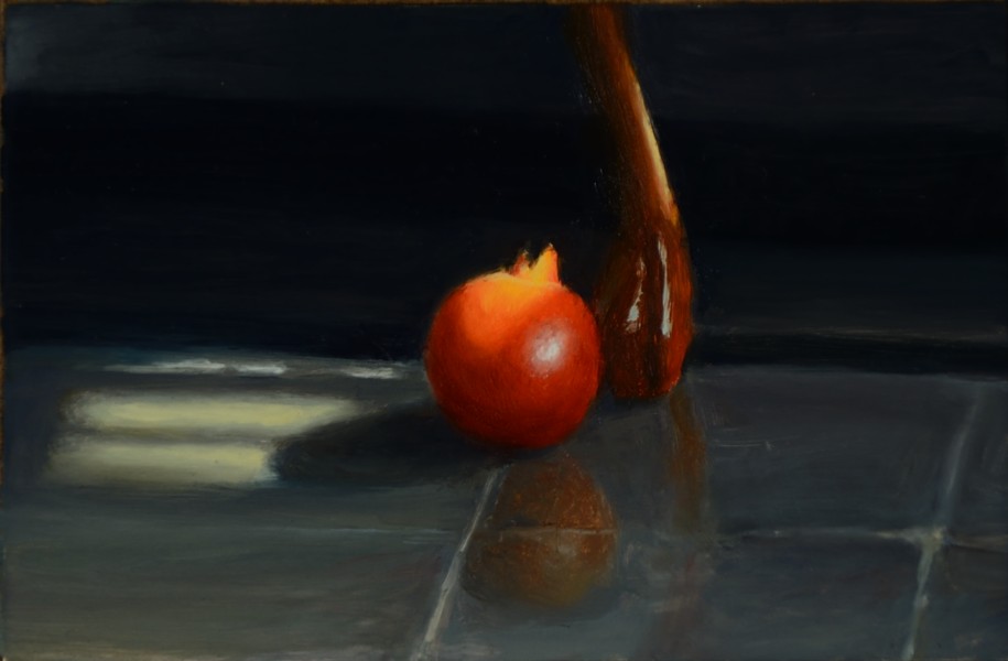 Still Life Painting : SL077_SivanandaNyayapathi_Guava_9x12in_fb